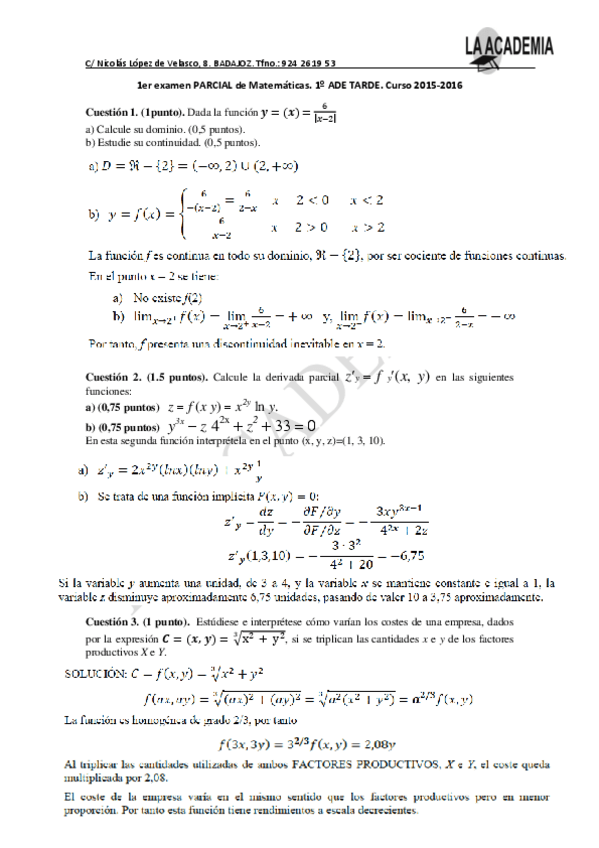 Miniatura del documento 1er-examen-PARCIAL-de-Matematicas-ADE-2015-2016-con-solucion.pdf
