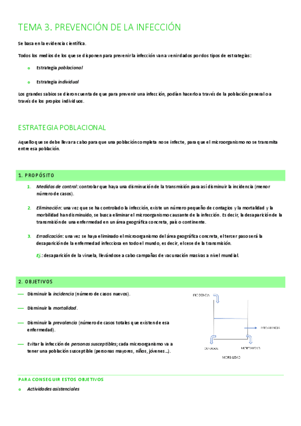 Miniatura del documento tema 3. prevención de infección