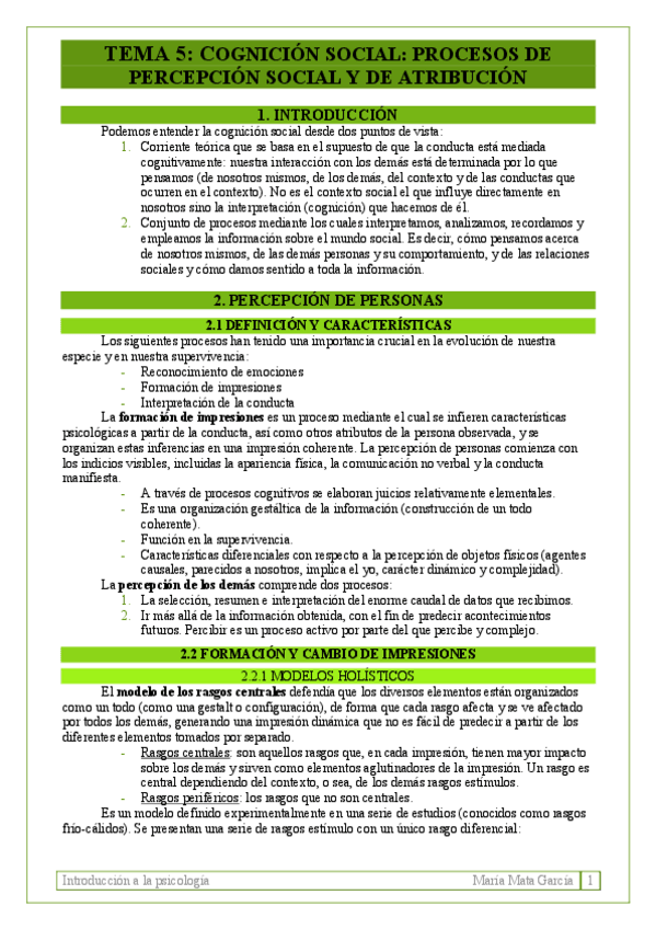Miniatura del documento TEMA 5. Cognición social
