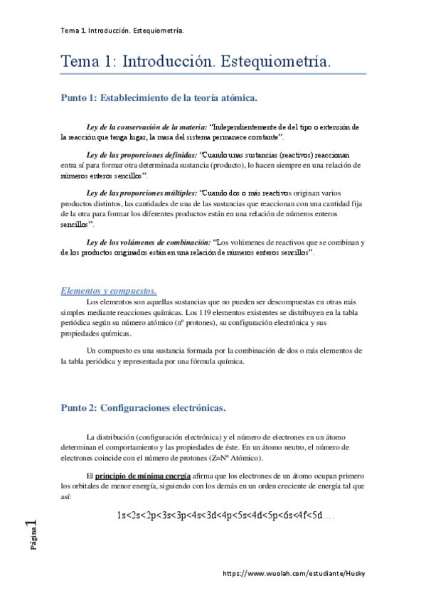 Miniatura del documento Tema 1. Introducción. Estequiometría..pdf