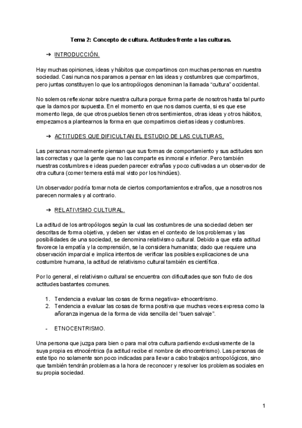 Miniatura del documento Tema 2 - Concepto de cultura. Actitudes frente a las culturas_.pdf