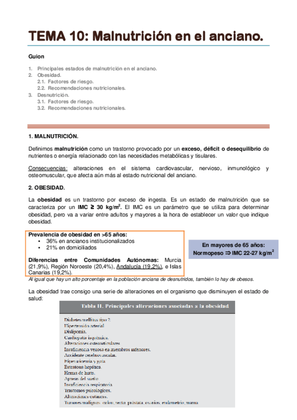 Miniatura del documento TEMA 10. Malnutrición en el anciano.pdf