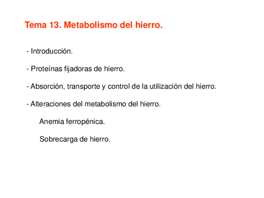 Miniatura del documento Tema-13-Metabolismo-del-hierro-con-audio.pdf