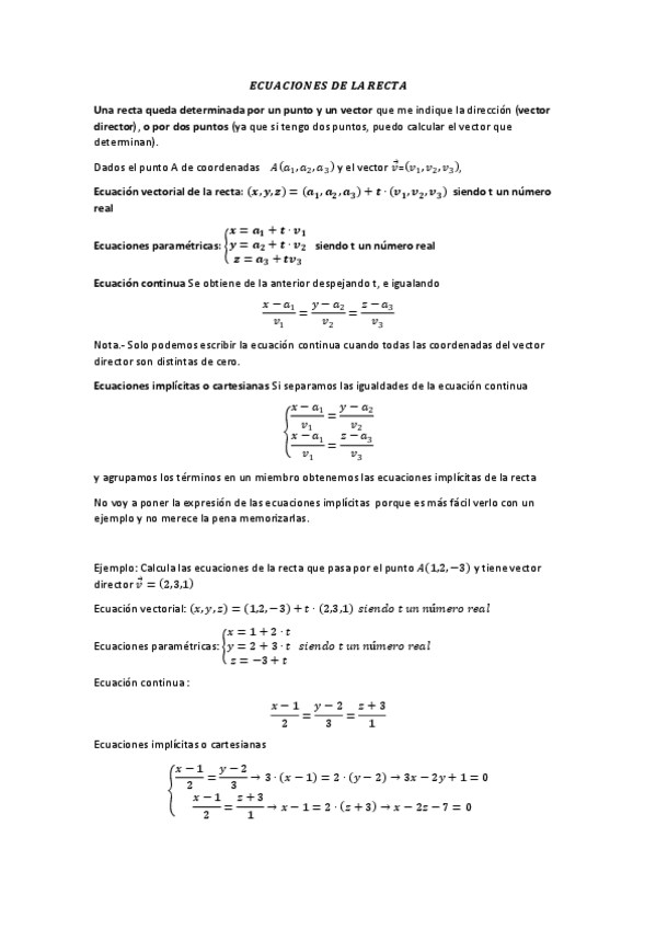 Miniatura del documento ECUACIONES DE LA RECTA Y DEL PLANO.pdf