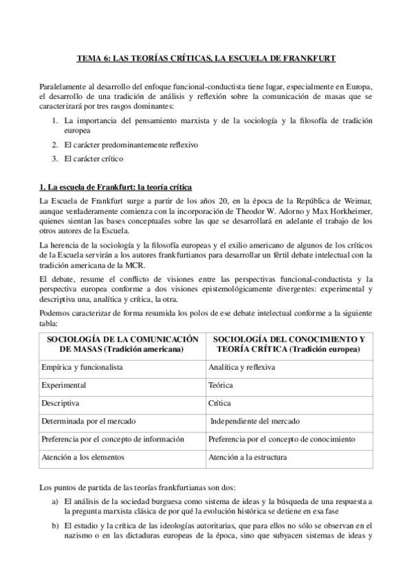 Miniatura del documento Tema-6-Las-teorias-criticas-la-Escuela-de-Frankfurt.odt