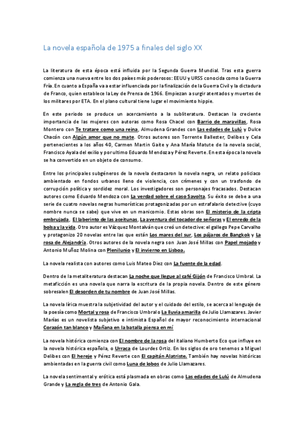 Miniatura del documento Novela espanola de 1975 a finales del siglo XX.pdf