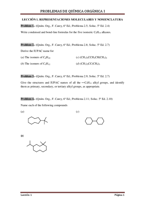 Miniatura del documento Problemas 1. Representaciones moleculares y nomenclatura.pdf