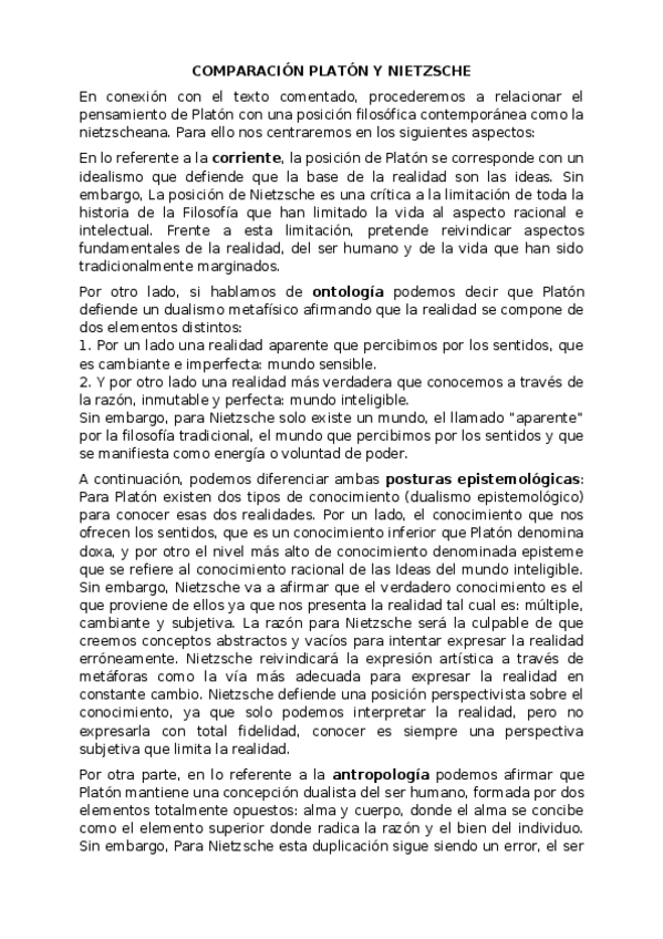 Miniatura del documento COMPARACION-PLATON-Y-NIETZSCHE.docx