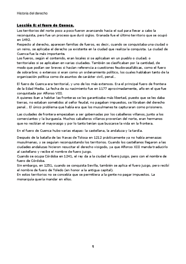 Miniatura del documento Historia-del-derecho-leccion-5-El-fuero-de-Cuenca.pdf