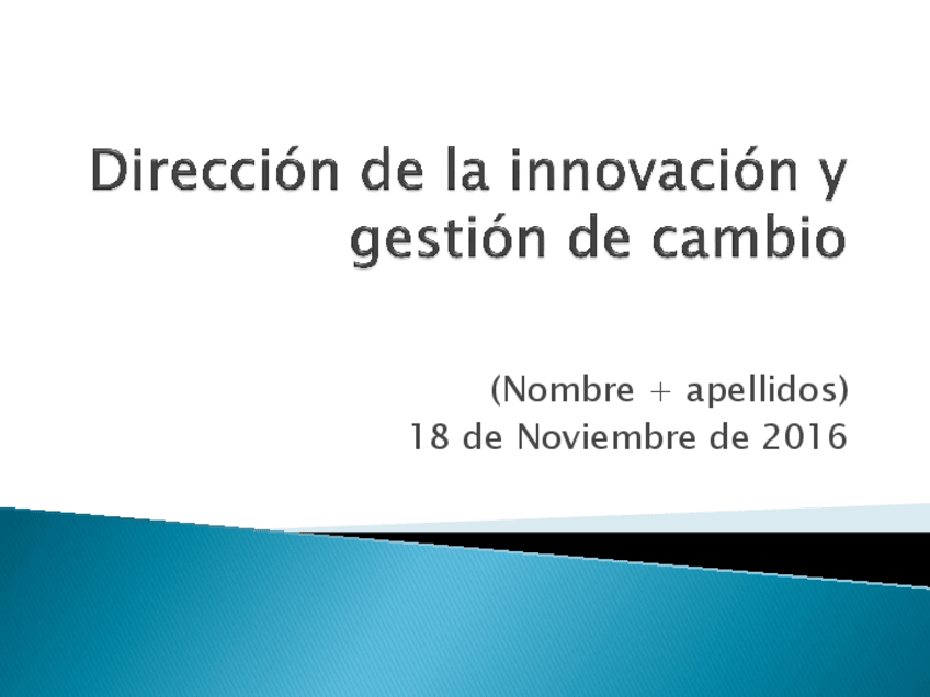 Miniatura del documento 2. Dirección de la innovación y gestión de cambio 2.pdf