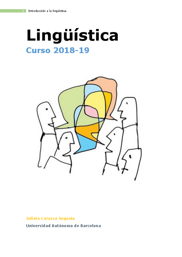 Miniatura del documento Linguistica