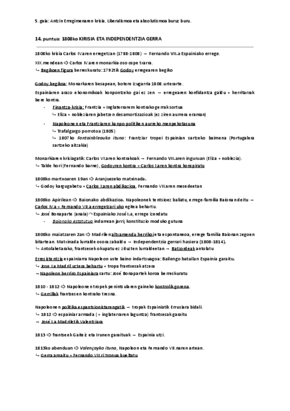 Miniatura del documento 14. 1808ko krisia. 