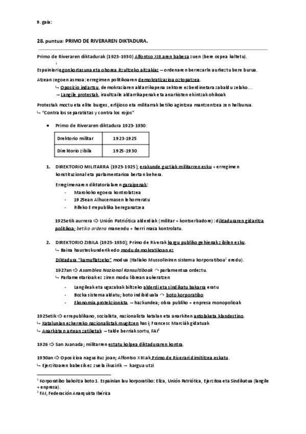 Miniatura del documento 28. Primo de Riveraren diktadura.