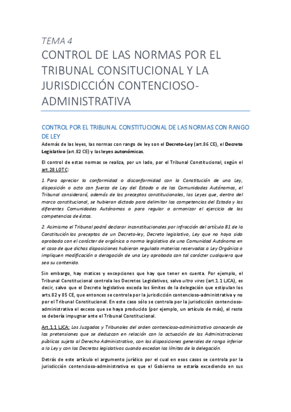 Miniatura del documento Tema 4. Control de las normas por el TC y la jurisdicción C-A.pdf