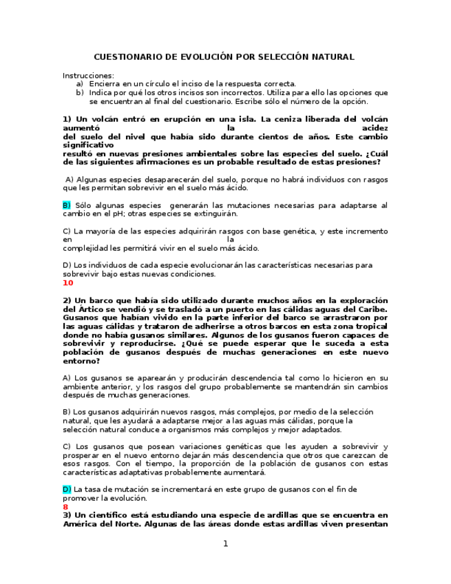 Miniatura del documento Cuestionario-Evolucion.docx
