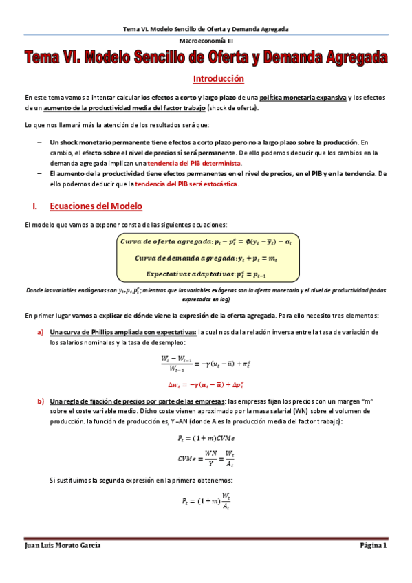 Miniatura del documento Tema VI. Modelo Sencillo de Oferta y Demanda Agregada.pdf
