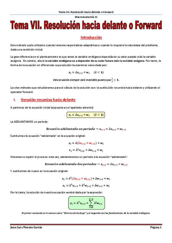Miniatura del documento Tema VII. Resolución hacia delante o Forward.pdf