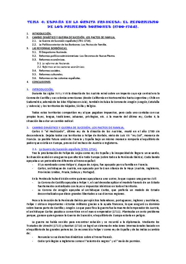 Miniatura del documento TEMA-4-ESPANA-EN-LA-ORBITA-FRANCESA-EL-REFORMISMO-DE-LOS-PRIMEROS-BORBONES.pdf