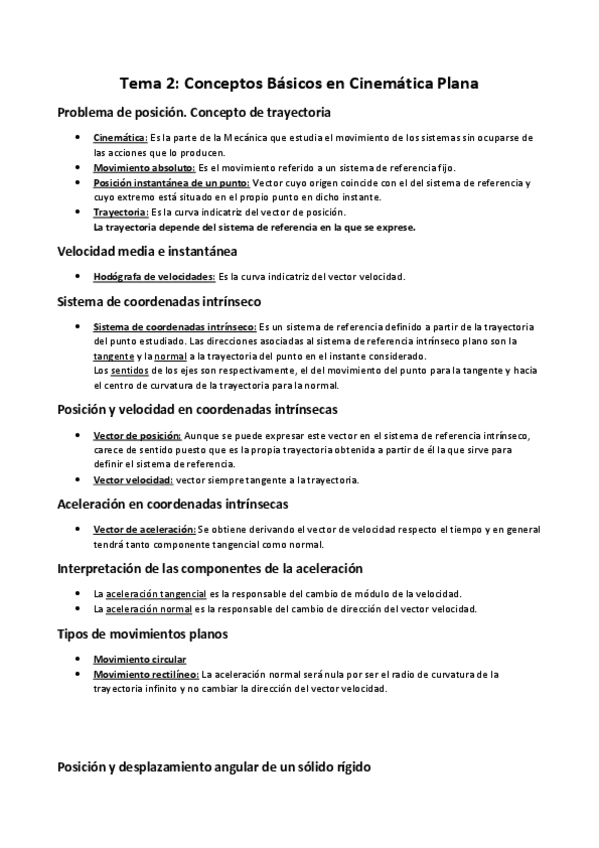 Miniatura del documento Teoria-Tema-2-Conceptos-Basicos-en-Cinematica-Plana.pdf