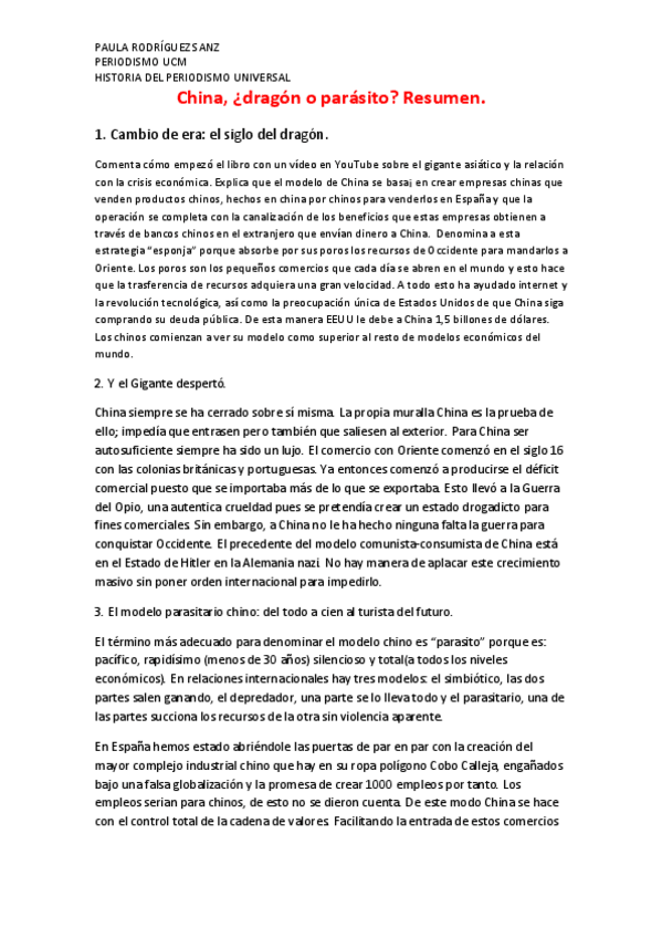 Miniatura del documento Resumen China¿dragón o parásito¿.pdf