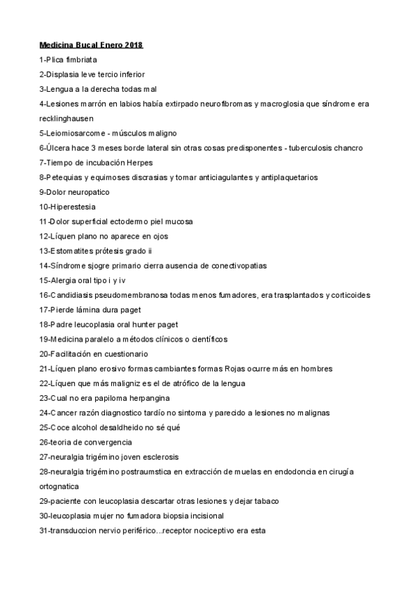 Miniatura del documento EXAMEN-Enero-2018-Medicina-Bucal.pdf