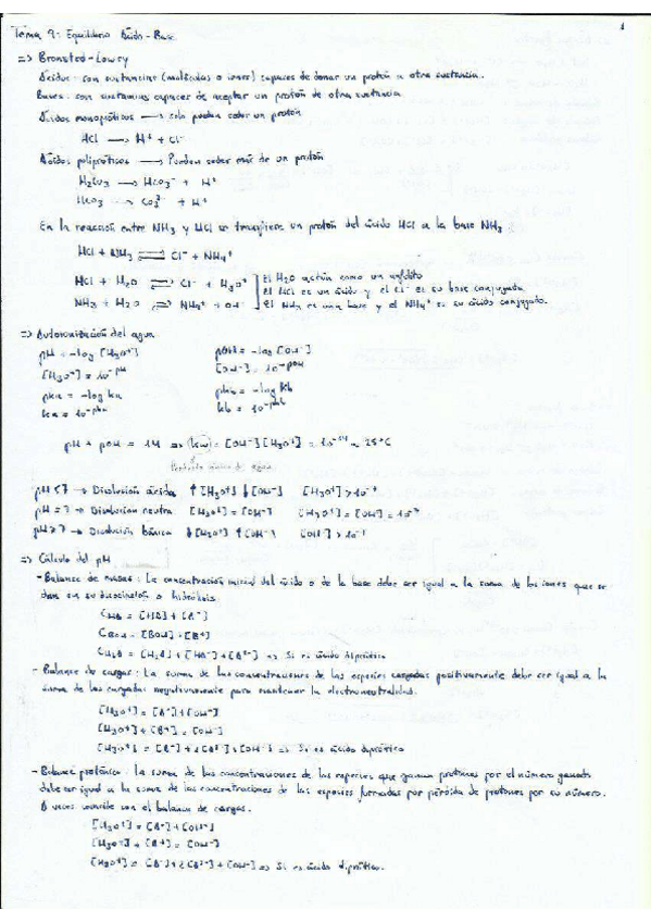 Miniatura del documento Tema 9:Equilibrios Ácido-base