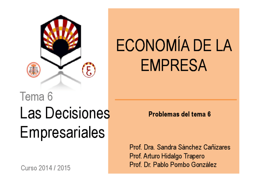 Miniatura del documento Temas6Problemasdecriteriosdedecisionensituacionesdeincertidumbreyteoriasdejuegosno1al10.pdf