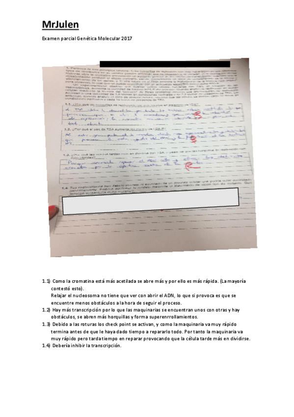 Miniatura del documento Examen parcial Genética Molecular 2017.pdf