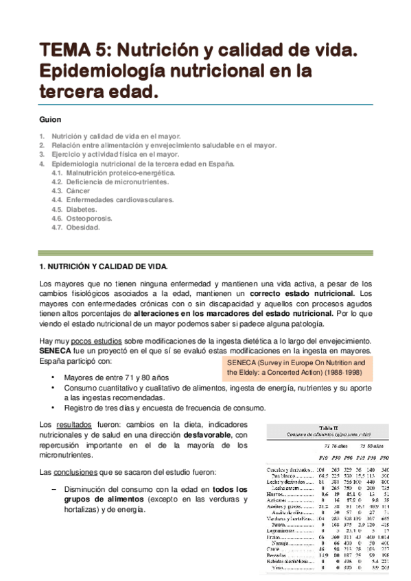 Miniatura del documento TEMA 5. Nutrición y calidad de vida. Epidemiología nutricional en la tercera edad.pdf