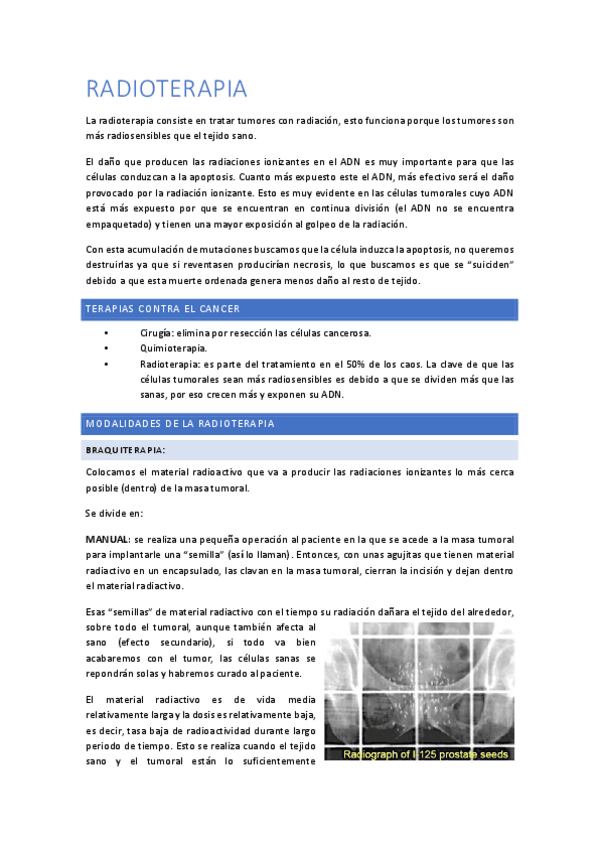 Miniatura del documento Tema 6: radioterapia