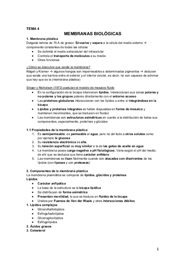 Miniatura del documento Tema 4.Membranas biológicas