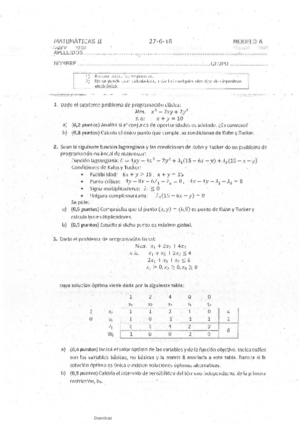 Miniatura del documento Enunciados julio 18 mates 2
