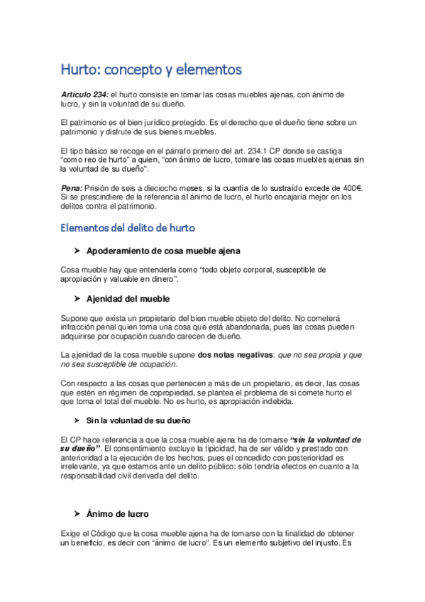 Miniatura del documento Esquema Resumen Delito Robo y Hurto Pedro Sánchez Navarro.pdf
