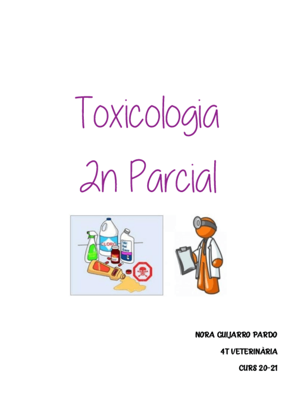 Miniatura del documento Toxicologia-2n-Parcial.pdf