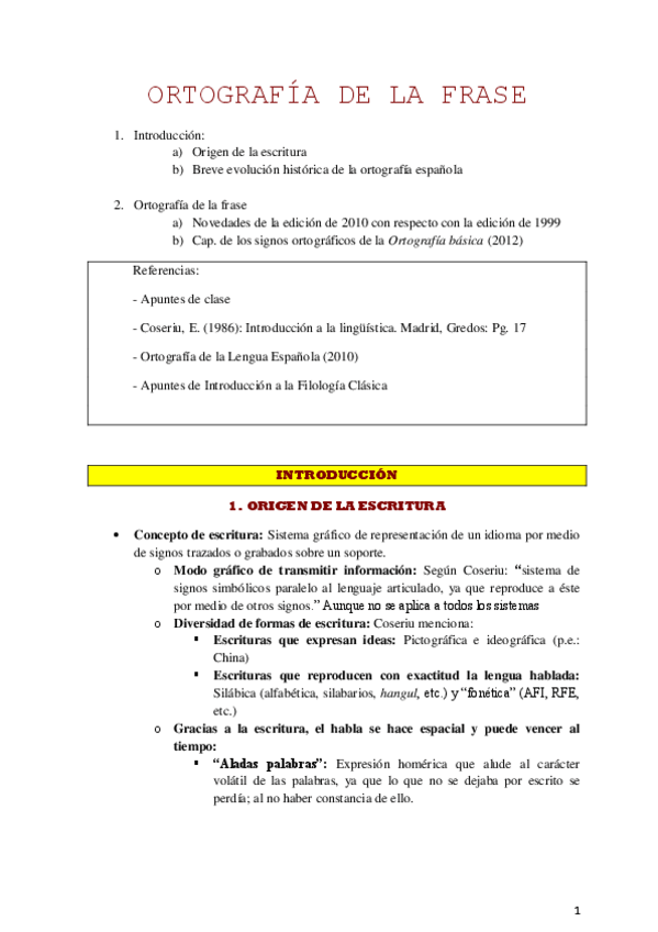 Miniatura del documento Ortografia de la frase