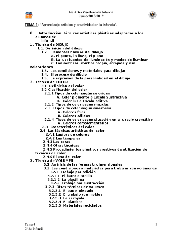 Miniatura del documento Las-artes-visuales-TEMA-4-2018-2019-Plataforma.doc