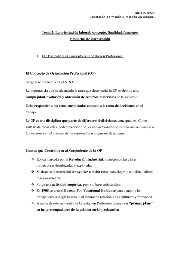 Miniatura del documento Resumen-Tema-2-Orientacion-Sociolaboral.pdf