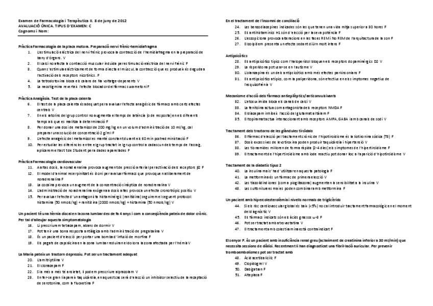 Miniatura del documento Examen de Farmacologia i Terapèutica II RESPOST (1).pdf