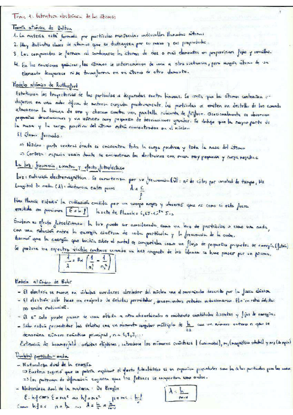 Miniatura del documento Tema 1: Estructura electrónica 