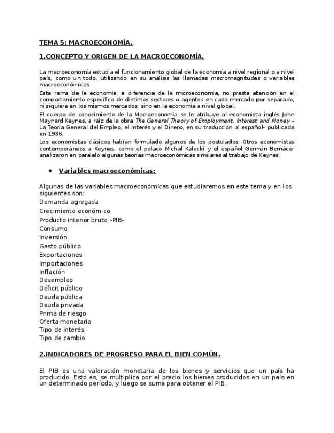 Miniatura del documento Tema 5 economía.rtf