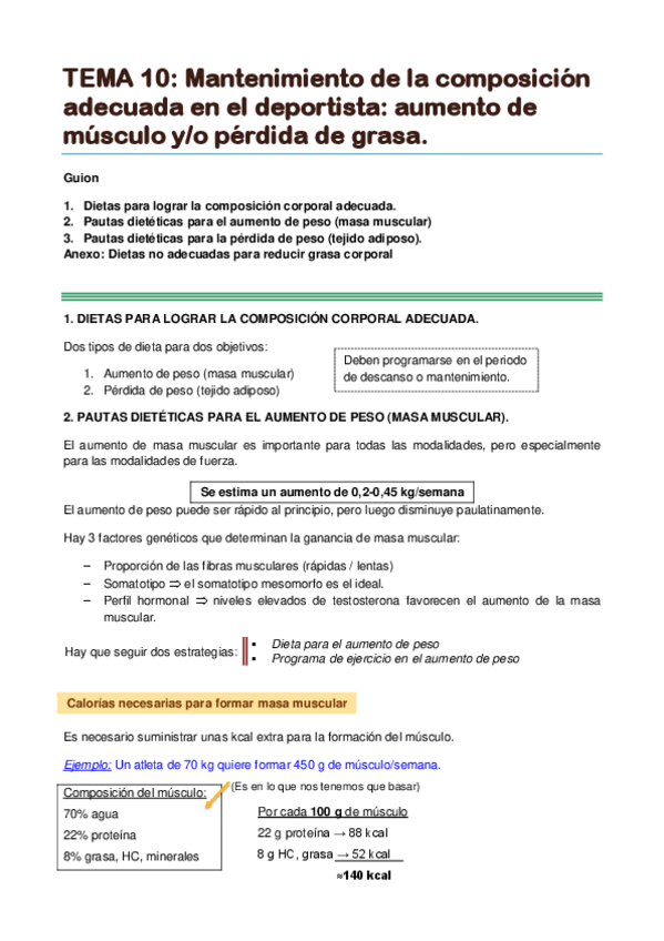 Miniatura del documento TEMA 10. Mantenimiento de la composición adecuada en el deportista.pdf