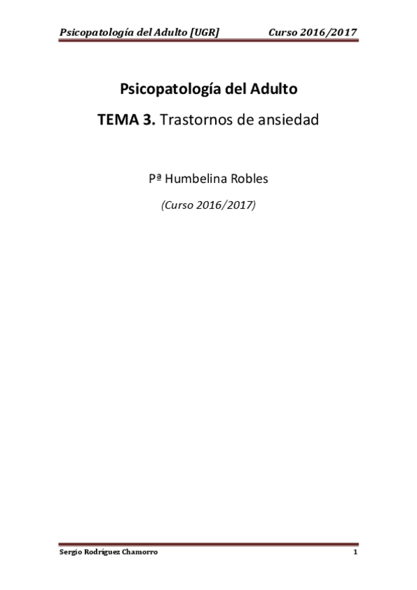 Miniatura del documento TEMA 3 Psicopatología.pdf