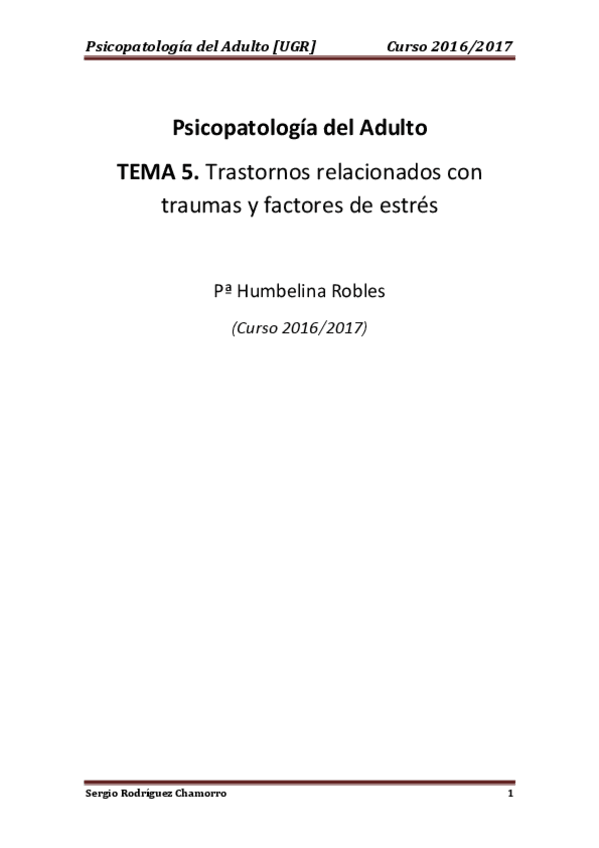Miniatura del documento Tema 5 Psicopatología.pdf