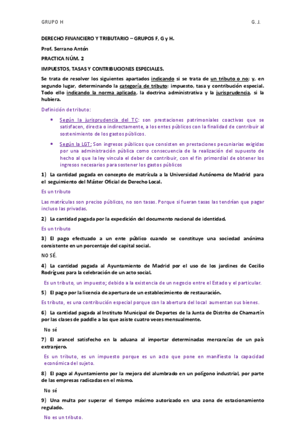 Miniatura del documento Caso Práctico financiero I 02 - IMPUESTOS TASAS Y CONTRIBUCIONES ESPECIALES.pdf