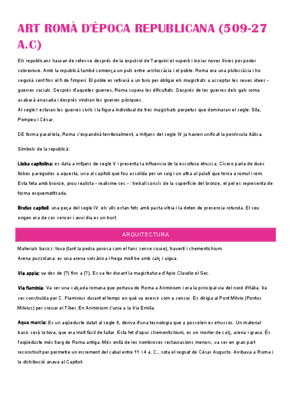 Miniatura del documento Tema 1 Art romà d'època republicana.pdf