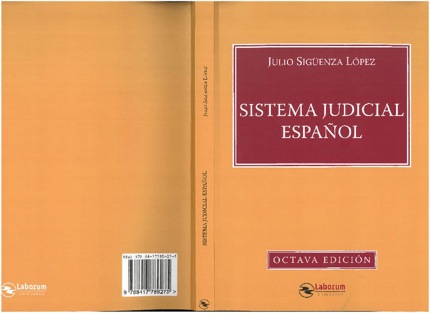 Miniatura del documento Libro-de-SISTEMA-JUDICIAL-ESPANOL-8a-Edicion.pdf