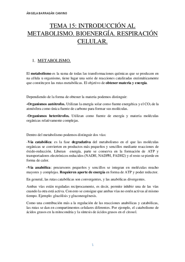 Miniatura del documento TEMA 15. INTRODUCCIÓN AL METABOLISMO.pdf