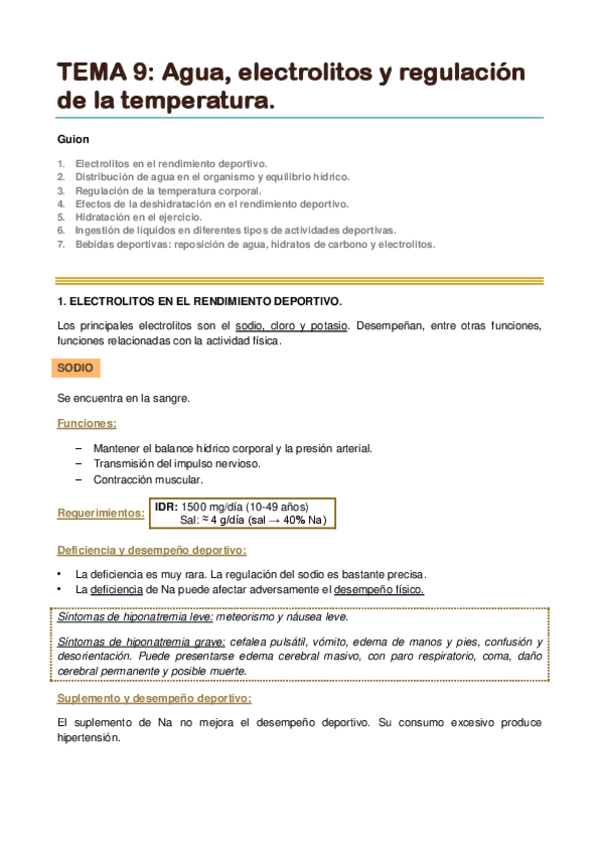 Miniatura del documento TEMA 9. Agua electrolitos y regulación de la temperatura.pdf