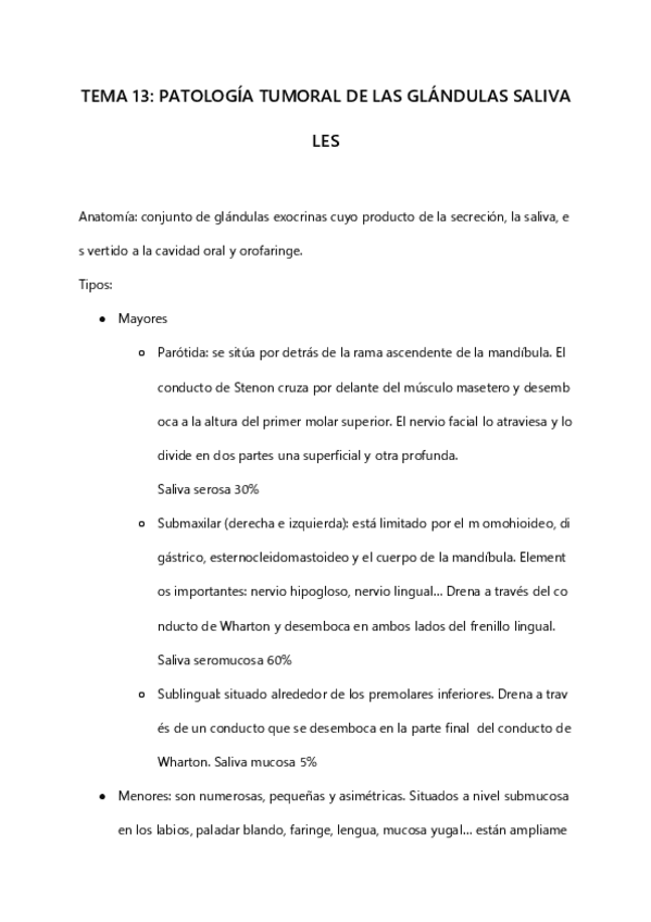 Miniatura del documento TEMA-13-PATOLOGIA-TUMORAL-DE-LAS-GLANDULAS-SALIVALES.pdf