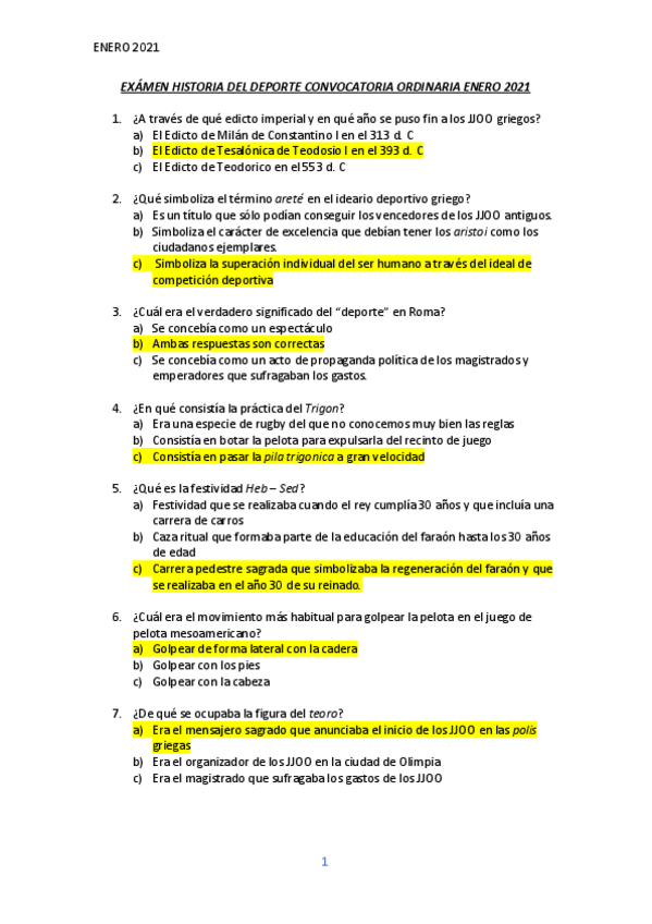 Miniatura del documento EXAMEN-HISTORIA-DEL-DEPORTE-CONVOCATORIA-ORDINARIA-ENERO-2021-RESUELTO.pdf